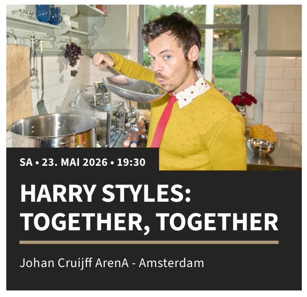 Harry Styles Amsterdam 05/23/2026, Drie personen of meer, Mei