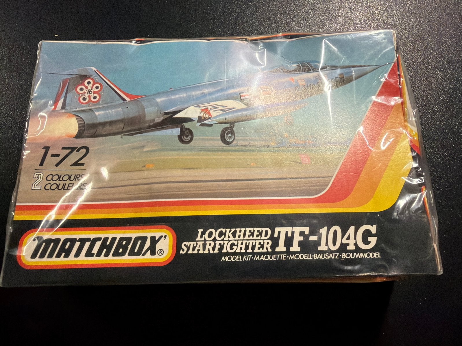 Matchbox Lockheed TF-104G Starfighter Modelbouwkit 1:72, Hobby en Vrije tijd, Modelbouw | Vliegtuigen en Helikopters, Nieuw, Vliegtuig