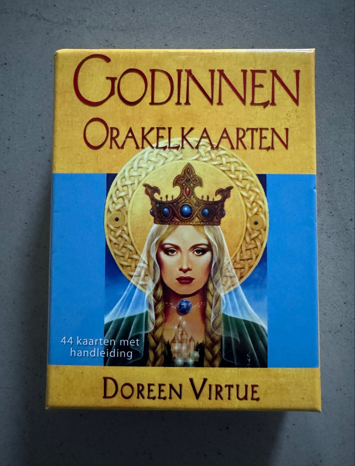 Godinnen:Orakelkaarten-Doreen Virtue, Boeken, Ophalen of Verzenden, Zo goed als nieuw, Spiritualiteit algemeen, Overige typen