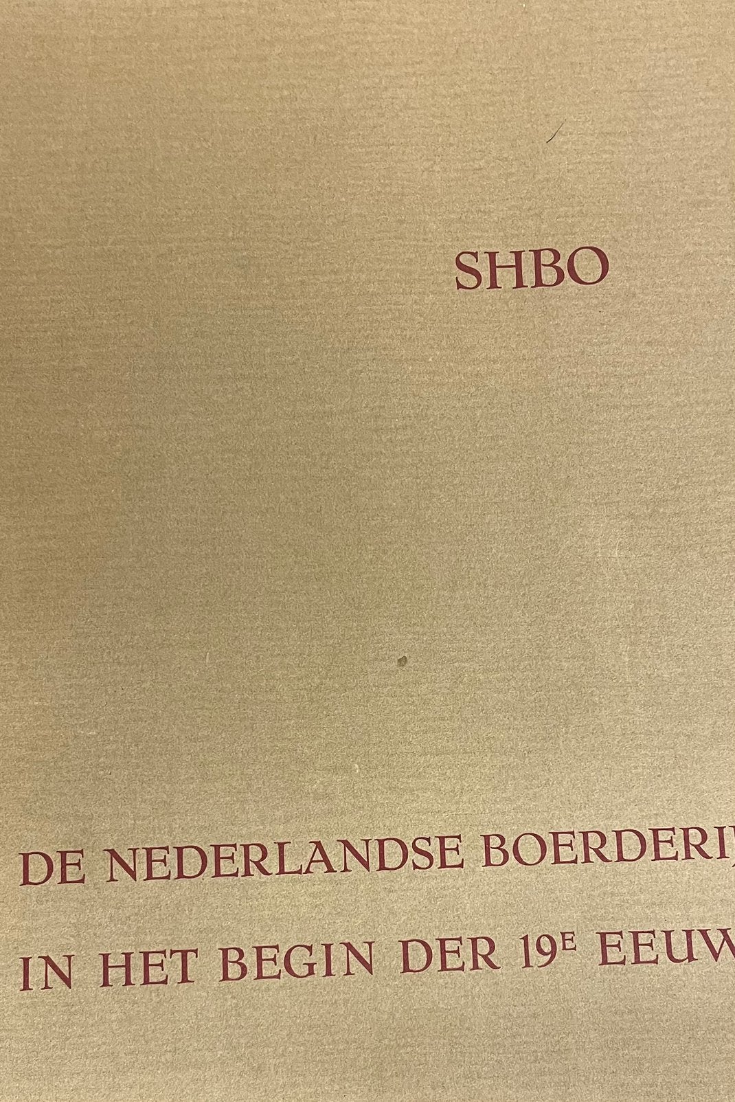 De Nederlandse Boerderij begin 19e Eeuw., 33 - 40 uur, Overige vormen
