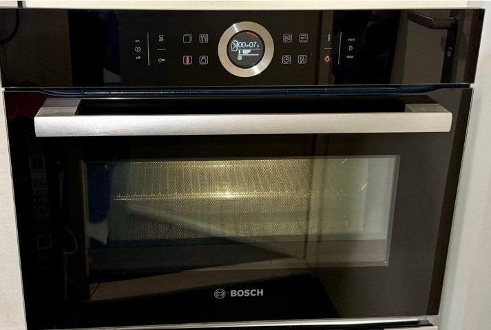 ZGAN !!!BOSCH inbouw Combi oven/Magnetron CMG633BB1, Witgoed en Apparatuur, Combimagnetron, Ophalen of Verzenden, Zo goed als nieuw