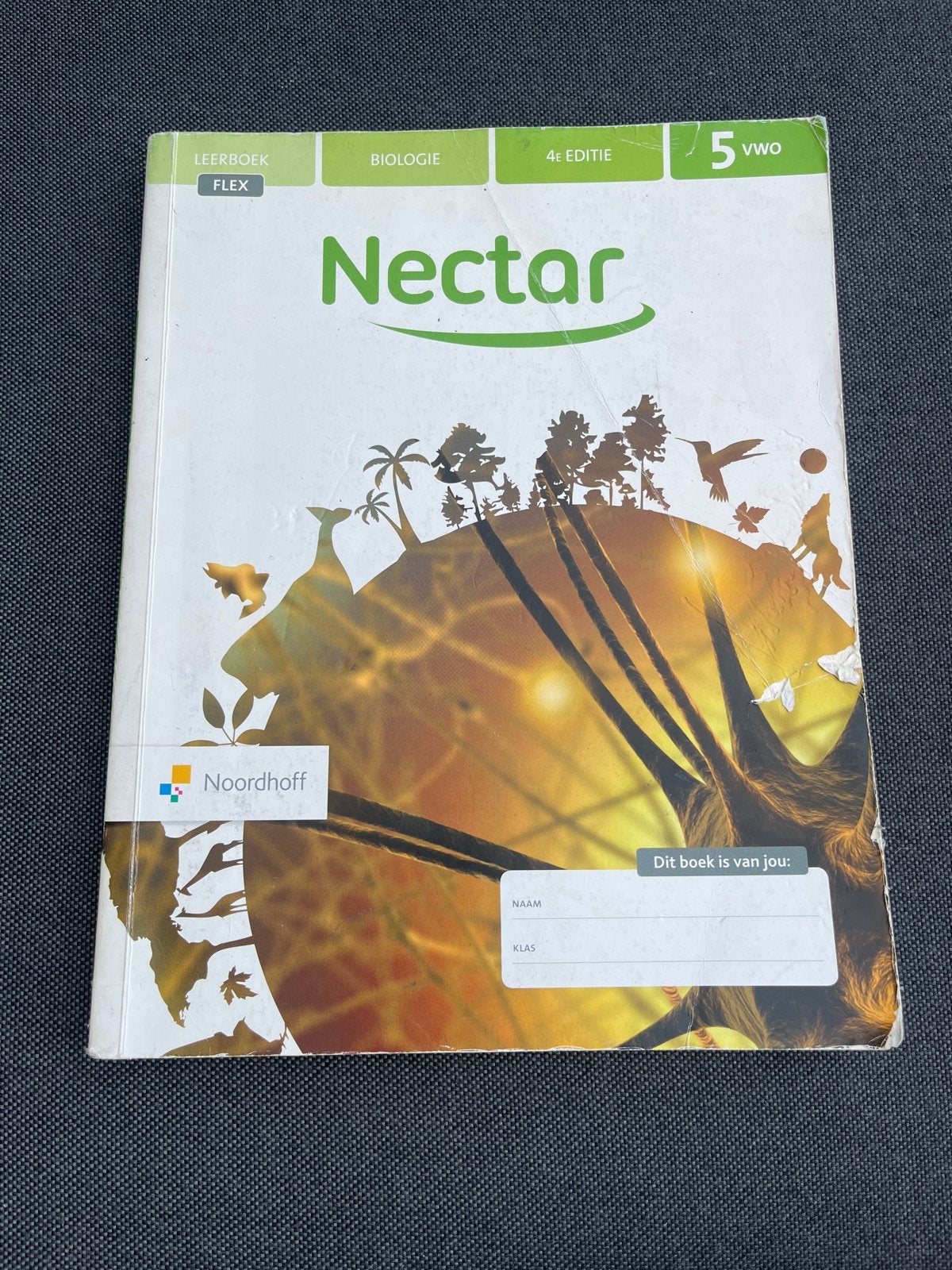 Nectar Biologie 5 VWO, Ophalen of Verzenden, Zo goed als nieuw, VWO, Biologie