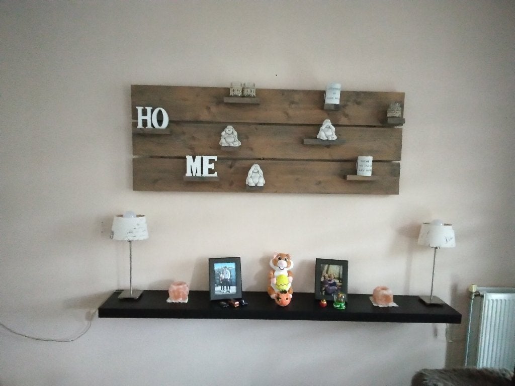wandplank zwevend  lack ikea, Ophalen, Zo goed als nieuw