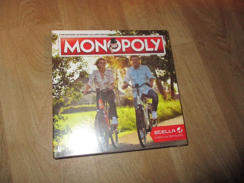 bordspel nieuw Monopoly Stella Fietsen Monopolie limited, Vijf spelers of meer, Ophalen of Verzenden, Nieuw, Monopoly
