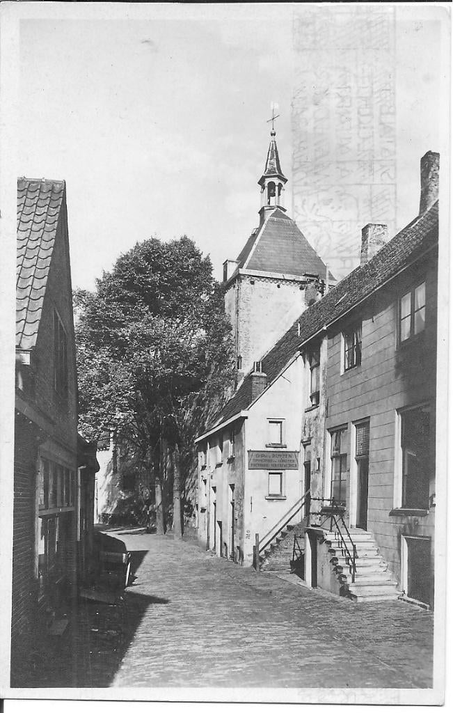 Amersfoort  't Latijntje in de Muurhuizen., Ophalen of Verzenden, 1940 tot 1960, Gelopen, Utrecht