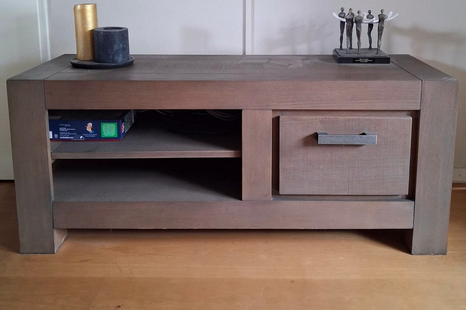 Foto 5 van Wandkast 3 houten kasten wandmeubel boekenkastje tv meubel