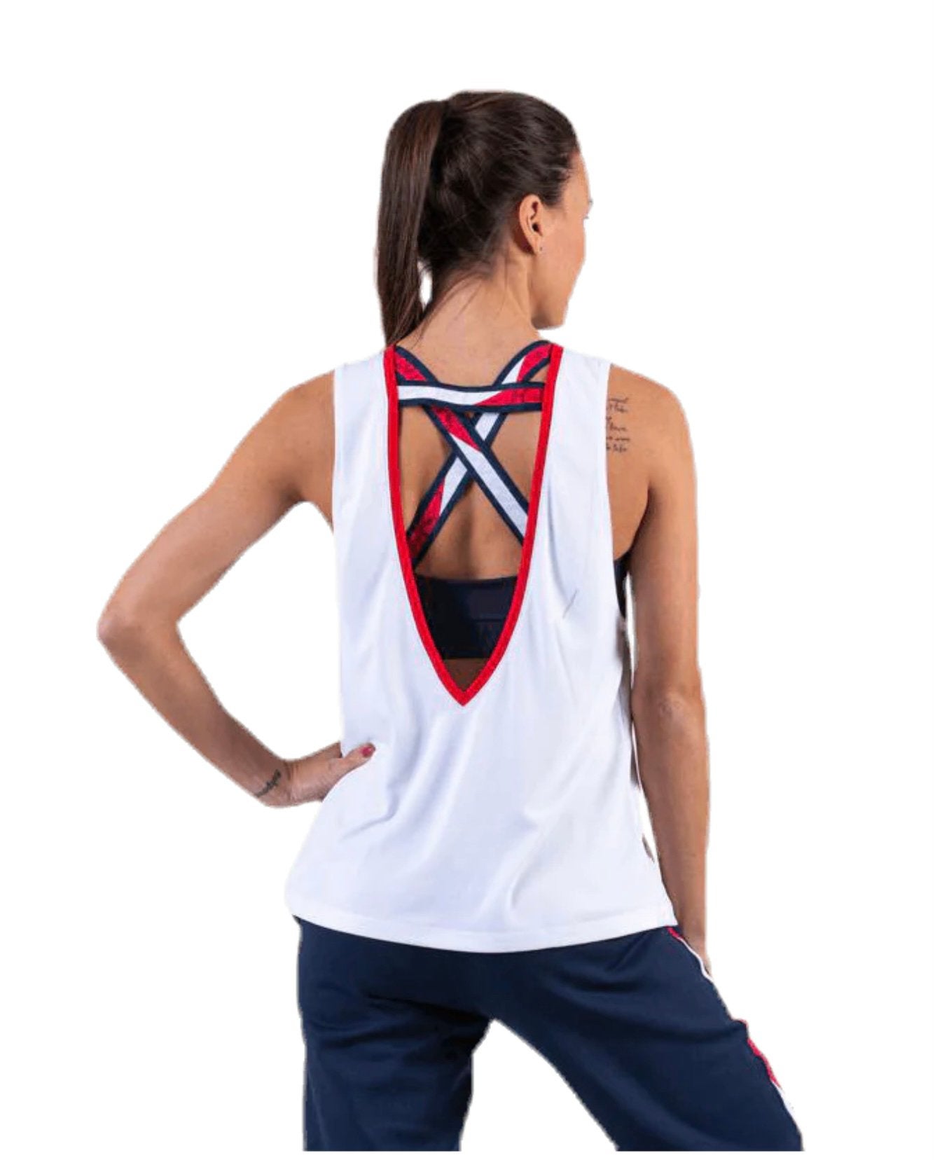 Tommy Hilfiger Sport Tank Top Nieuw, Ophalen, Zwart, Nieuw, Fitness of Aerobics
