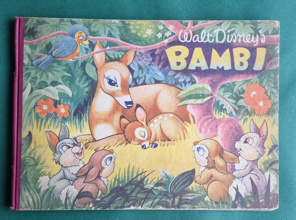 Disney plaatjesalbums Bambi, Pinokkio, Aristocats, Verzamelen, Verzenden, Bambi of Dumbo, Gebruikt, Overige typen