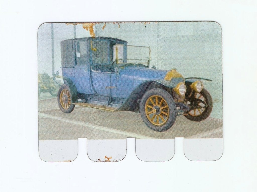 Metalen plaatje Peugeot COOP 1914, Verzamelen, Ophalen of Verzenden, Gebruikt, Auto's