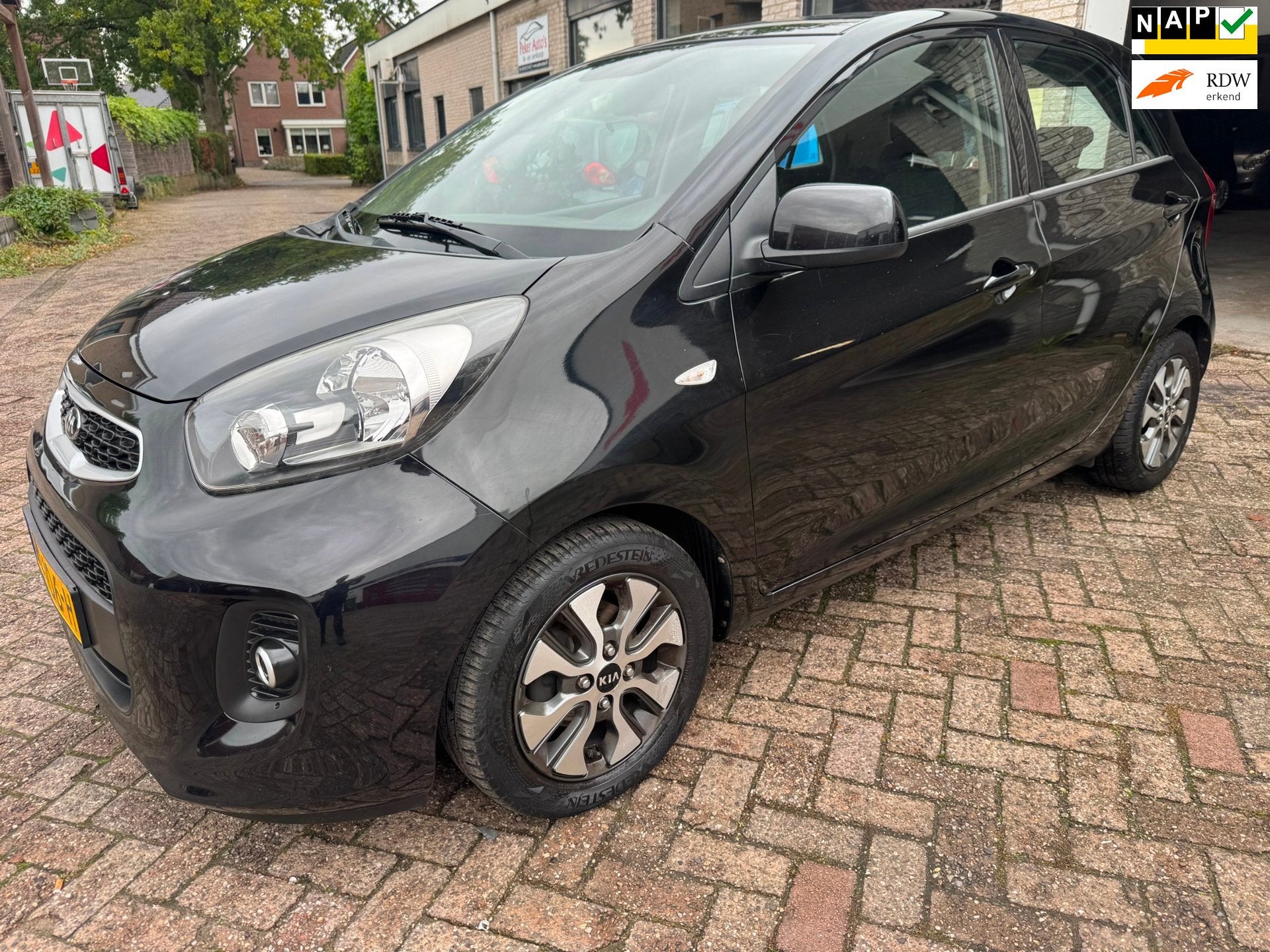 Kia Picanto 1.0 CVVT EconomyPlusLine ORG 153046 KM NAP VOLLE, Voorwielaandrijving, Dealer onderhouden, Gebruikt, Euro 6