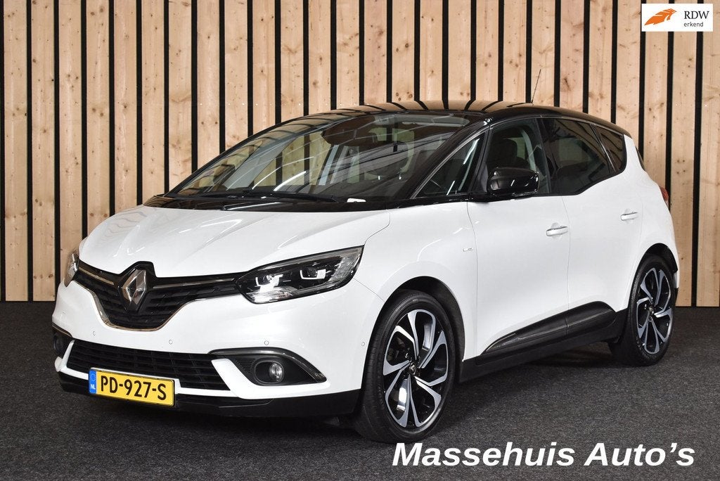 Renault Scénic 1.2 TCe Bose 94dkm Trekhaak 1e eig. 20" Came, Auto's, Renault, Voorwielaandrijving, Gebruikt, 4 cilinders, 1850 kg