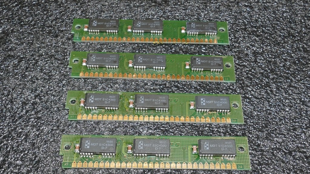 4 x 1 MB | 30 Pins | geheugen | RAM, Computers en Software, Vintage Computers, Ophalen of Verzenden