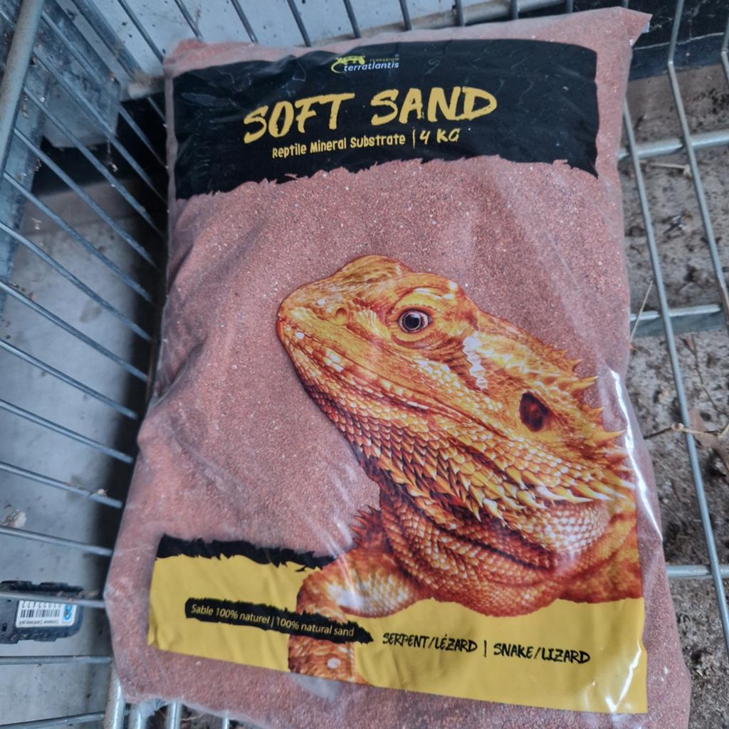 Desert sand 2 zakken voor €10, Dieren en Toebehoren, Reptielen en Amfibieën | Toebehoren, Ophalen of Verzenden, Nieuw, Overige typen