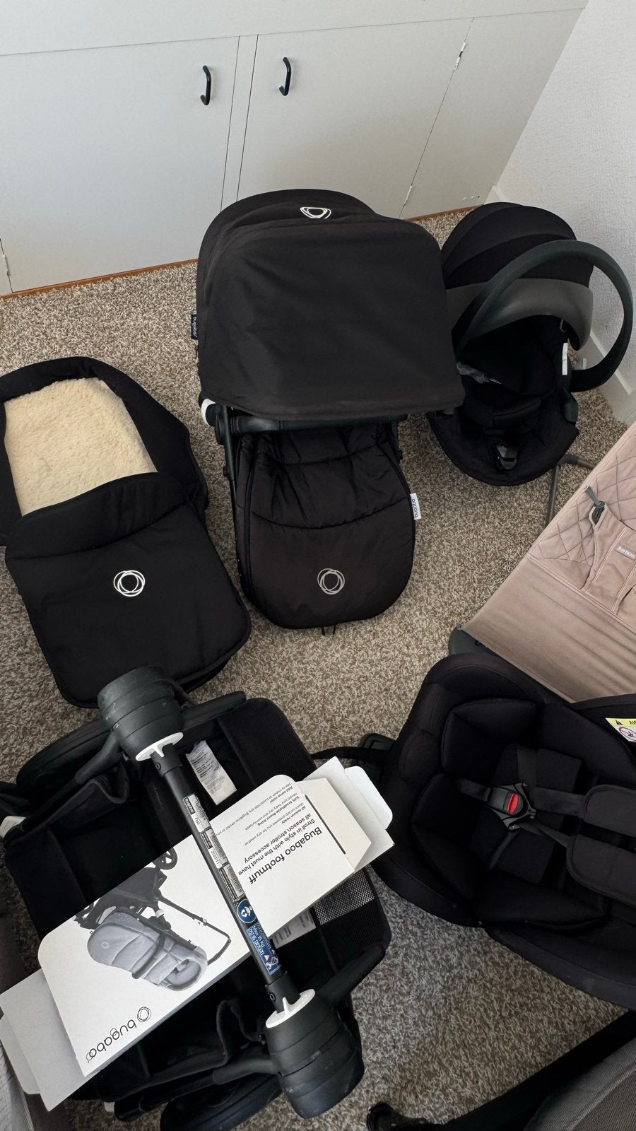 Bugaboo kinderwagen, maxicosi, autostoel, BabyBjörn wipstoel, Kinderen en Baby's, Kinderwagens en Combinaties, Ophalen, Gebruikt