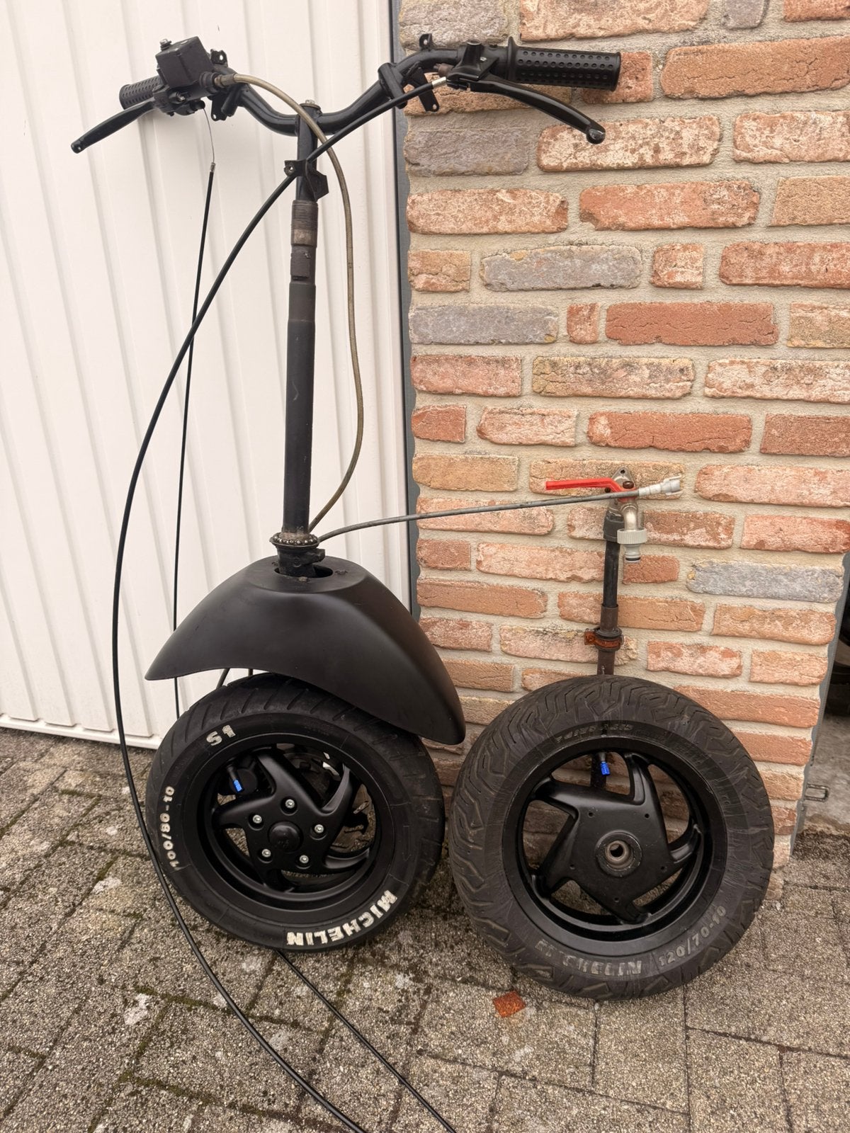 Sp98 voorvork tekoop, Ophalen, Zo goed als nieuw, Benzine, Piaggio