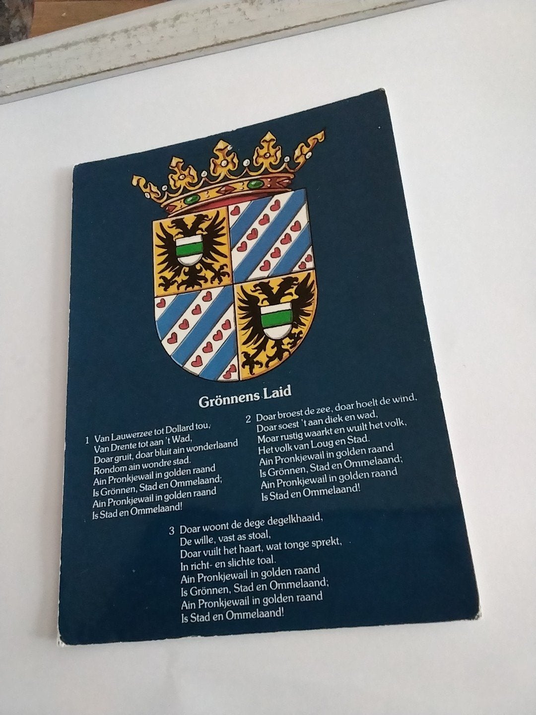 Oude ansichtkaart 'Grönnens Laid' - Groningen, Ophalen of Verzenden, Voor 1920