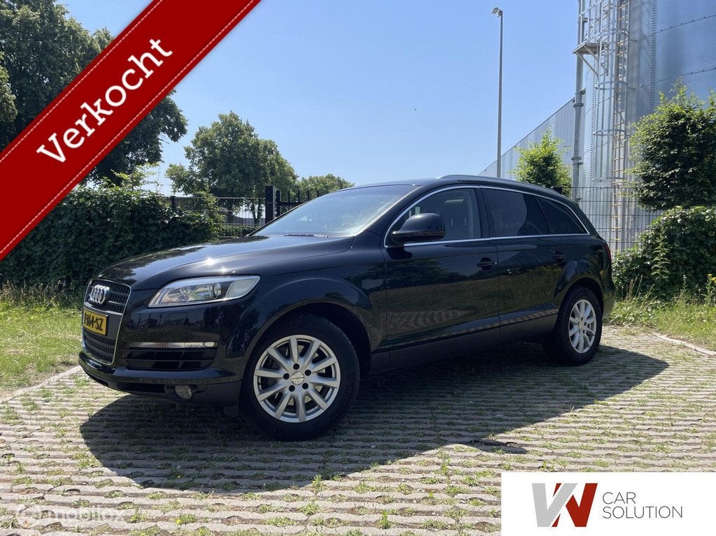 Audi Q7 3.0 TDI quattro S-LINE PANO LEDER LUCHT TREKHAAK, Auto's, Audi, Bedrijf, Q7, 4x4, ABS, Achteruitrijcamera, Airbags, Airconditioning