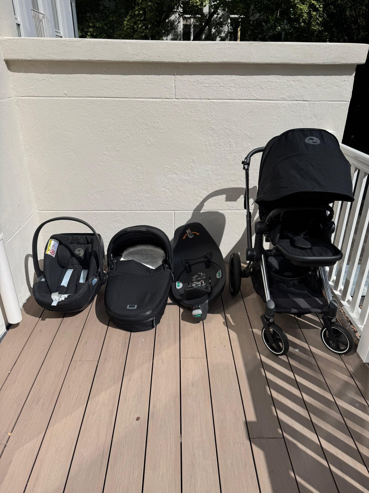 Cybex Platinum Kinderwagen Set Zwart Zilver Frame Heel goed!, Kinderen en Baby's, Ophalen of Verzenden, Zo goed als nieuw, Overige merken