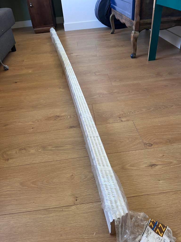 Moderne MDF plint RAL 9010 Gebroken wit, Ophalen, Nieuw, Mdf, 200 tot 250 cm