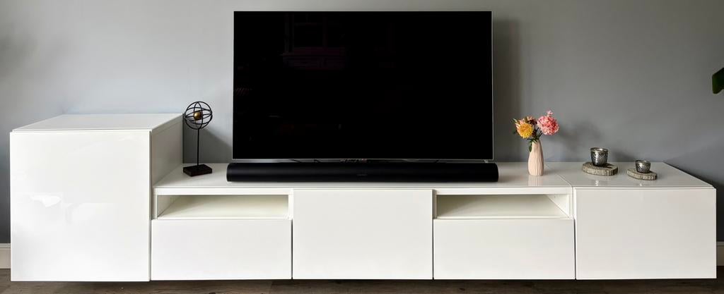 Ikea besta tv meubel, Ophalen, Zo goed als nieuw, 200 cm of meer, Minder dan 100 cm