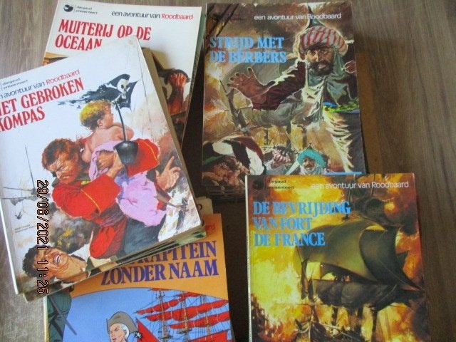 adv3844 roodbaard, Boeken, Stripboeken, Eén stripboek, Ophalen, Gelezen