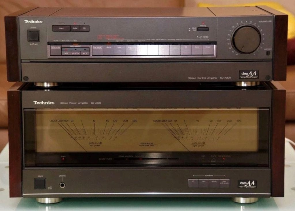 Technics SE-A100 en SU-A200  GEVRAAGD !, Audio, Tv en Foto, Ophalen, Gebruikt, 120 watt of meer, Overige merken