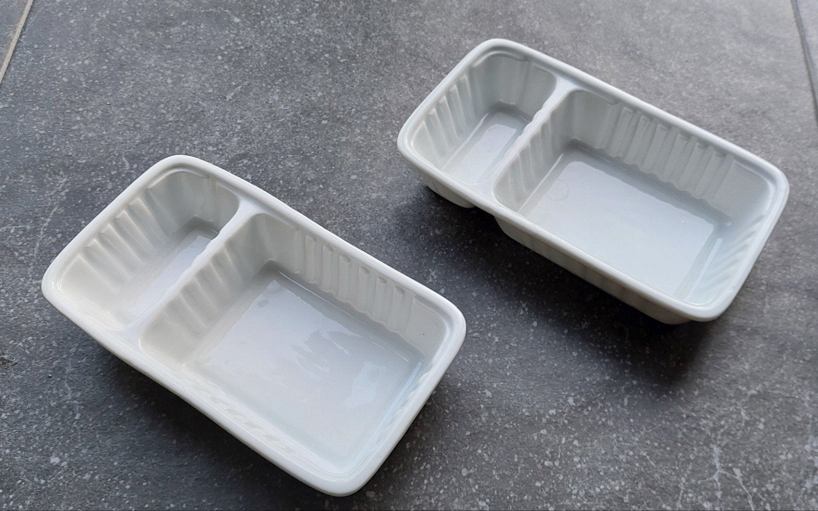 Keramieken Frietbakje, Keramiek, Nieuw, Ophalen of Verzenden, Schaal of Schalen