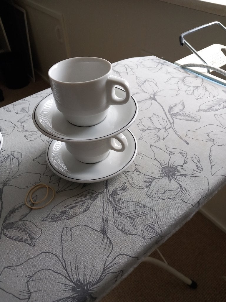 servies, Huis en Inrichting, Keuken | Servies, Ophalen, Steen, Gebruikt, Overige stijlen