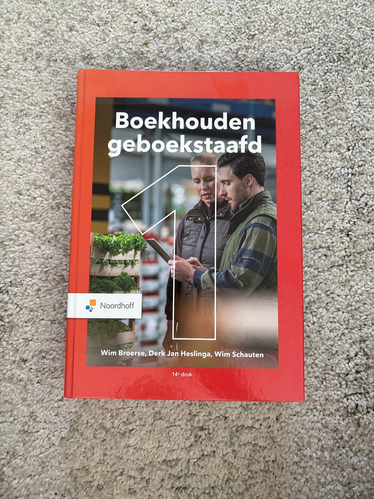 Boekhouden geboekstaafd 1 - 14e druk, Ophalen of Verzenden, Gamma, Zo goed als nieuw, HBO