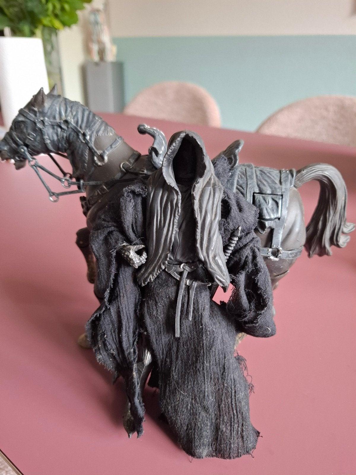Lord of the Rings - Toy Biz Nazgûl / Ringwraith met Paard (V, Ophalen of Verzenden, Zo goed als nieuw