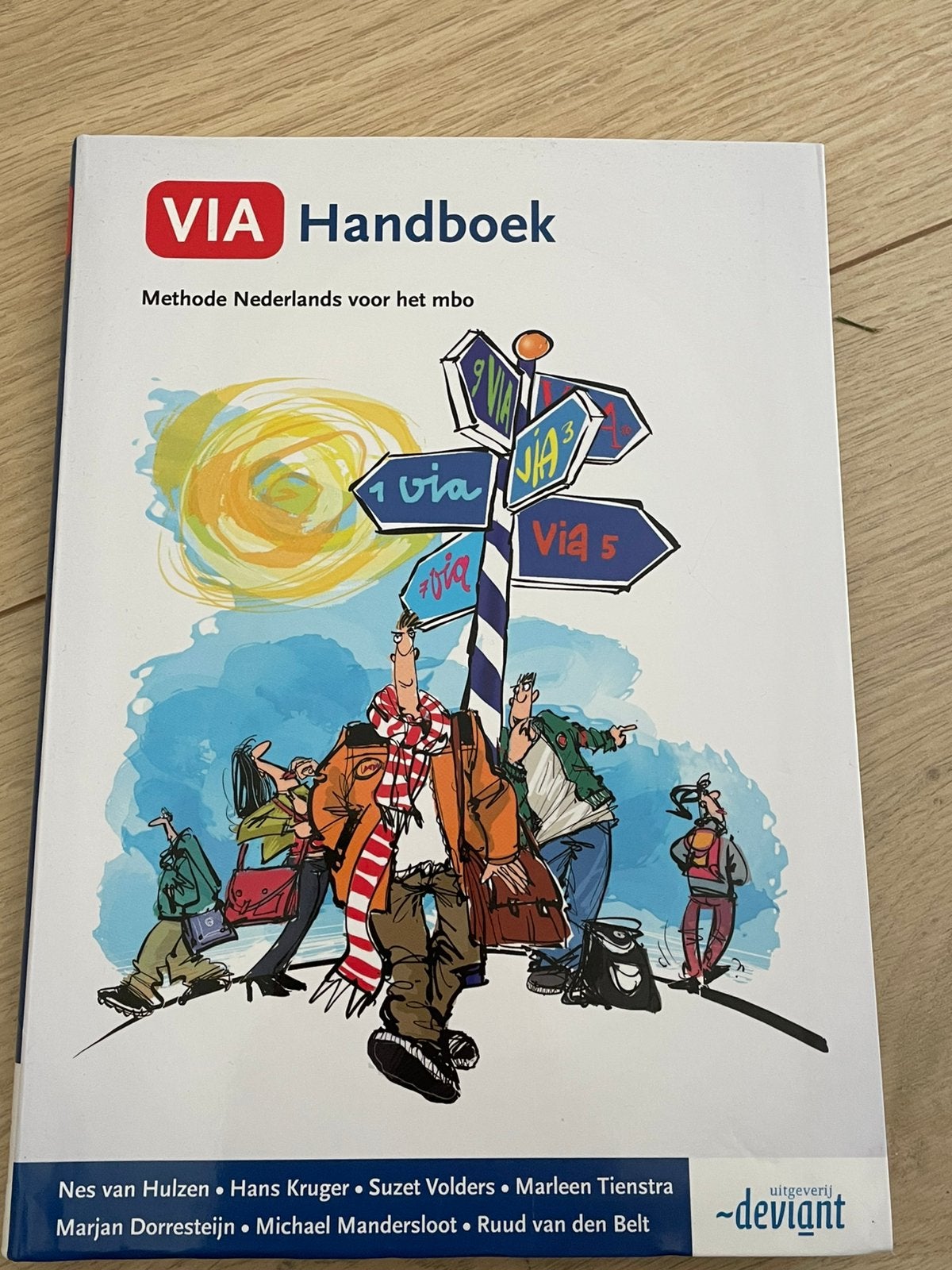 Via handboek Nederlands, Boeken, Schoolboeken, Ophalen of Verzenden, Zo goed als nieuw, Overige niveaus, Nederlands