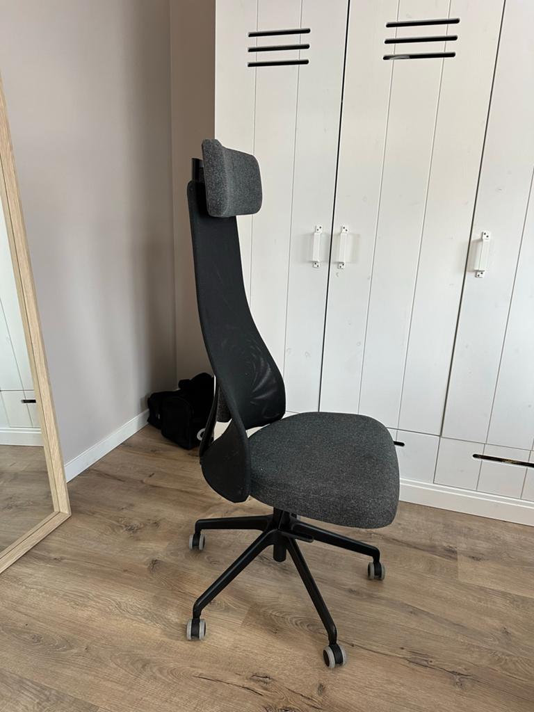 IKEA JÄRVFJÄLLET Bureaustoel - Ergonomisch en Comfortabel, Huis en Inrichting, Bureaustoelen, Ophalen, Zo goed als nieuw, Grijs