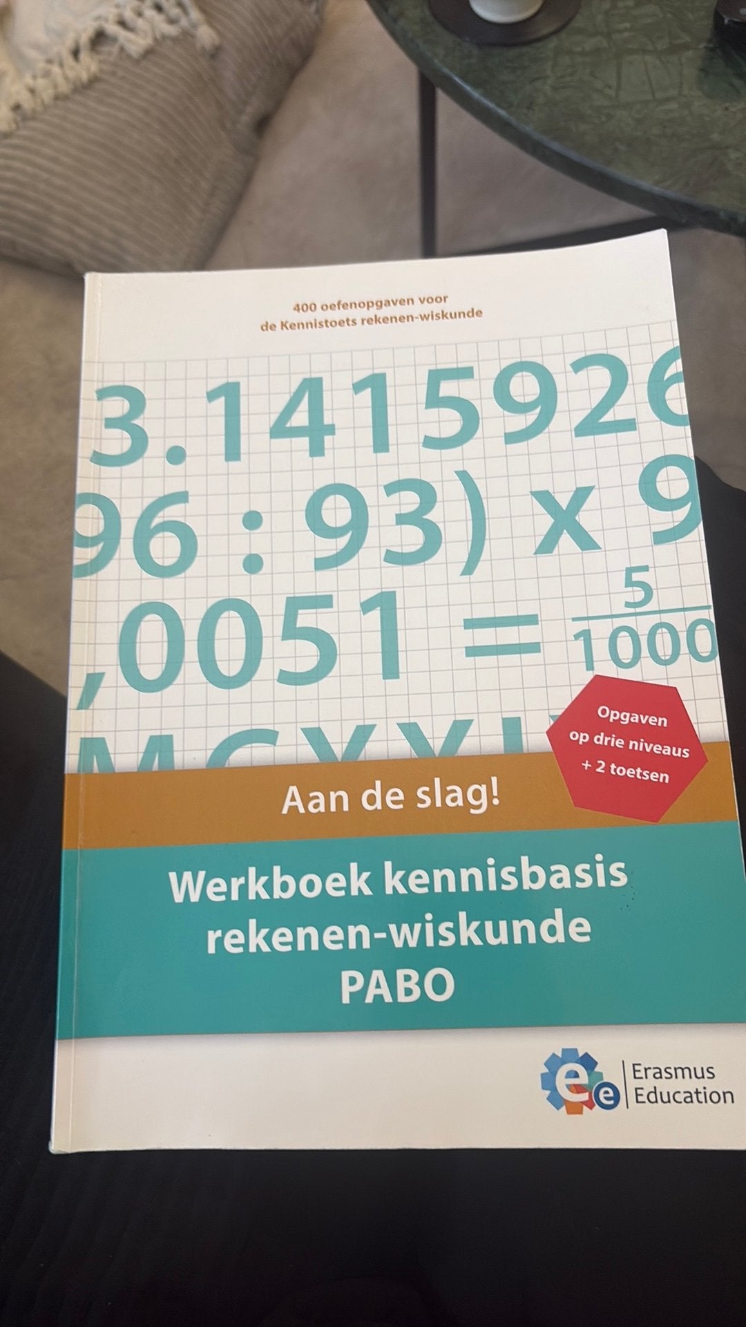 Werkboek kennisbasis rekenen wiskunde pabo, Boeken, Ophalen of Verzenden, Zo goed als nieuw