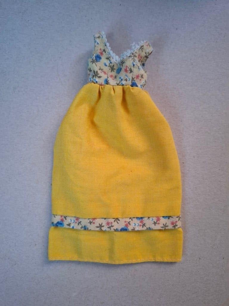 Vintage Mattel Sunshine Family moeder jurkje jaren 70, Verzamelen, Ophalen of Verzenden, Gebruikt, Kleertjes