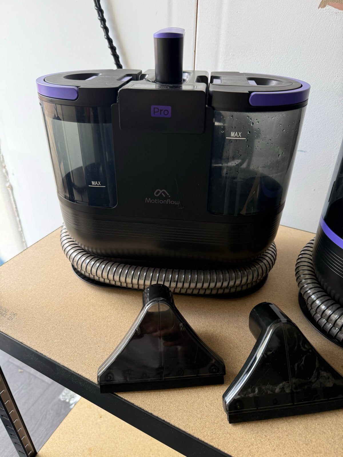MotionFlow Pro stoomreiniger - Dieptereiniging voor Thuis, Witgoed en Apparatuur, Stoomapparaten, Ophalen, Gebruikt