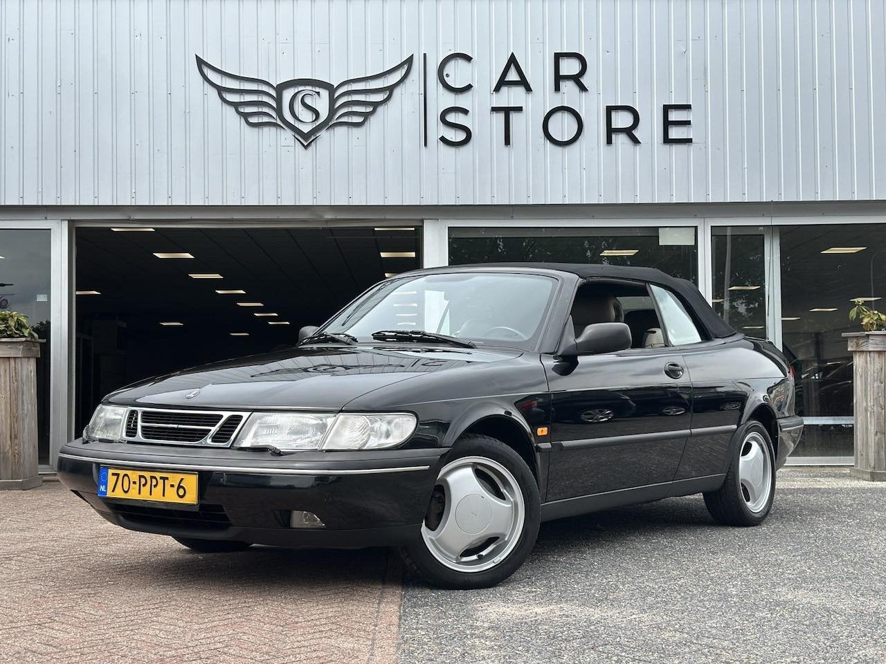 Saab 900 Cabrio 2.3 SE |STOEL VWM|LM VELGEN 16''|ELK.PAKKET|, Voorwielaandrijving, 687 kg, Gebruikt, 4 cilinders