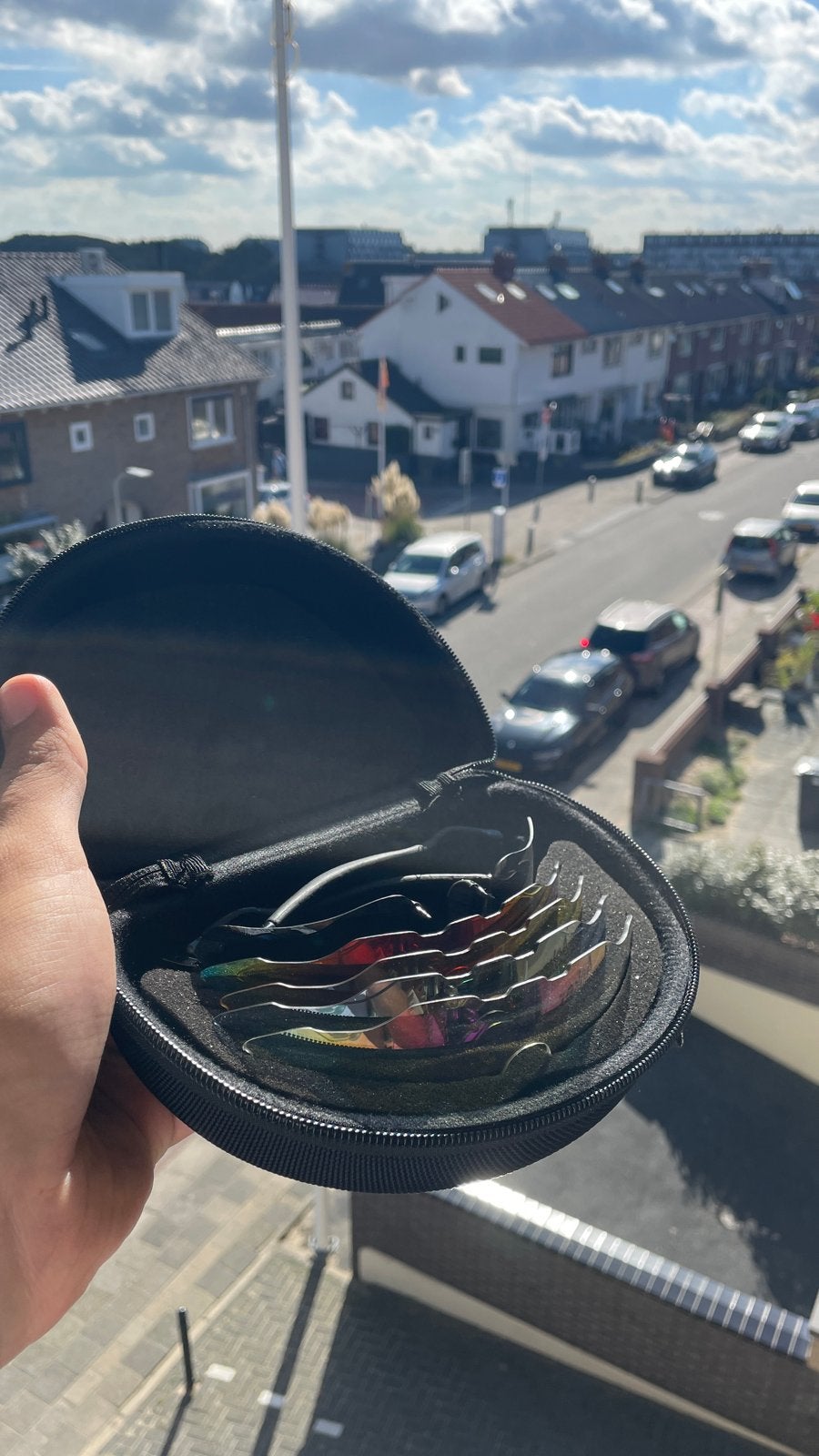 Oakley Radar Zonnebril met Verwisselbare Lenzen, Zonnebril, Zwart, Ophalen of Verzenden, Zo goed als nieuw