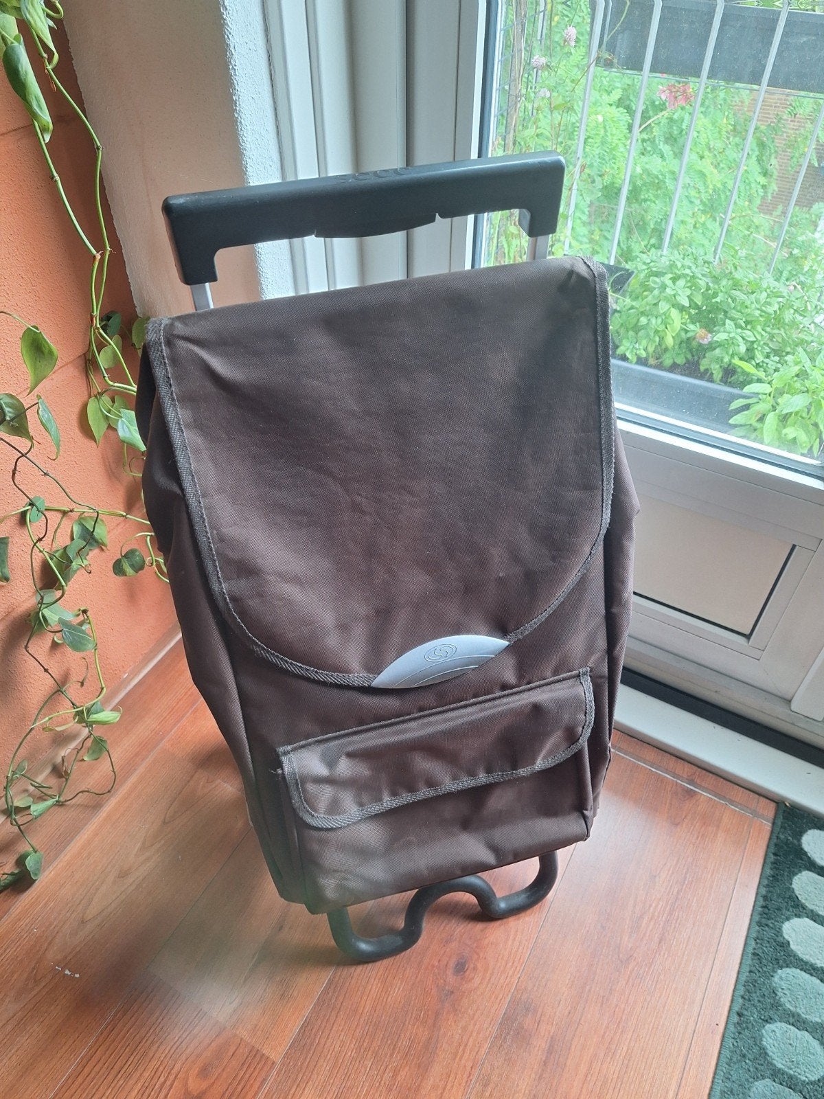 Secc trolley bruin, Sieraden, Tassen en Uiterlijk, Tassen | Reistassen en Weekendtassen, Ophalen, 40 tot 60 cm, Wieltjes, 20 tot 30 cm
