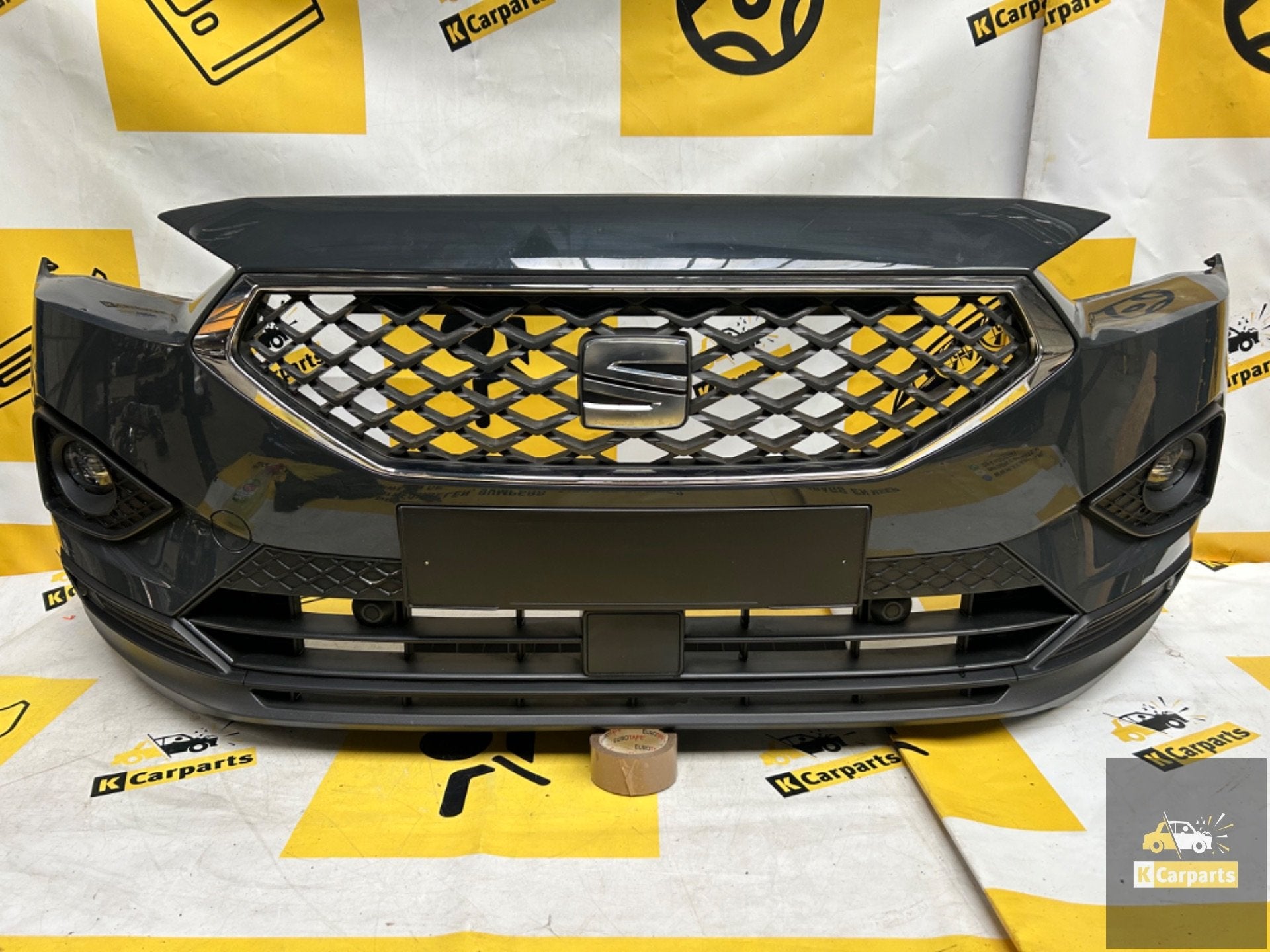 Voorbumper Seat Tarraco 5FJ807221 LC7Q Delfin Grey 6xPDC, Info@fabrikant.eu, Ophalen of Verzenden, Bumper, Seat