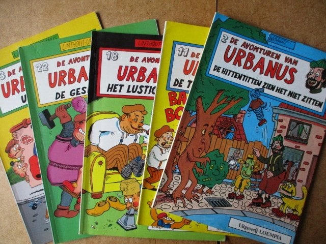 adv8438 urbanus, Eén stripboek, Ophalen, Gelezen