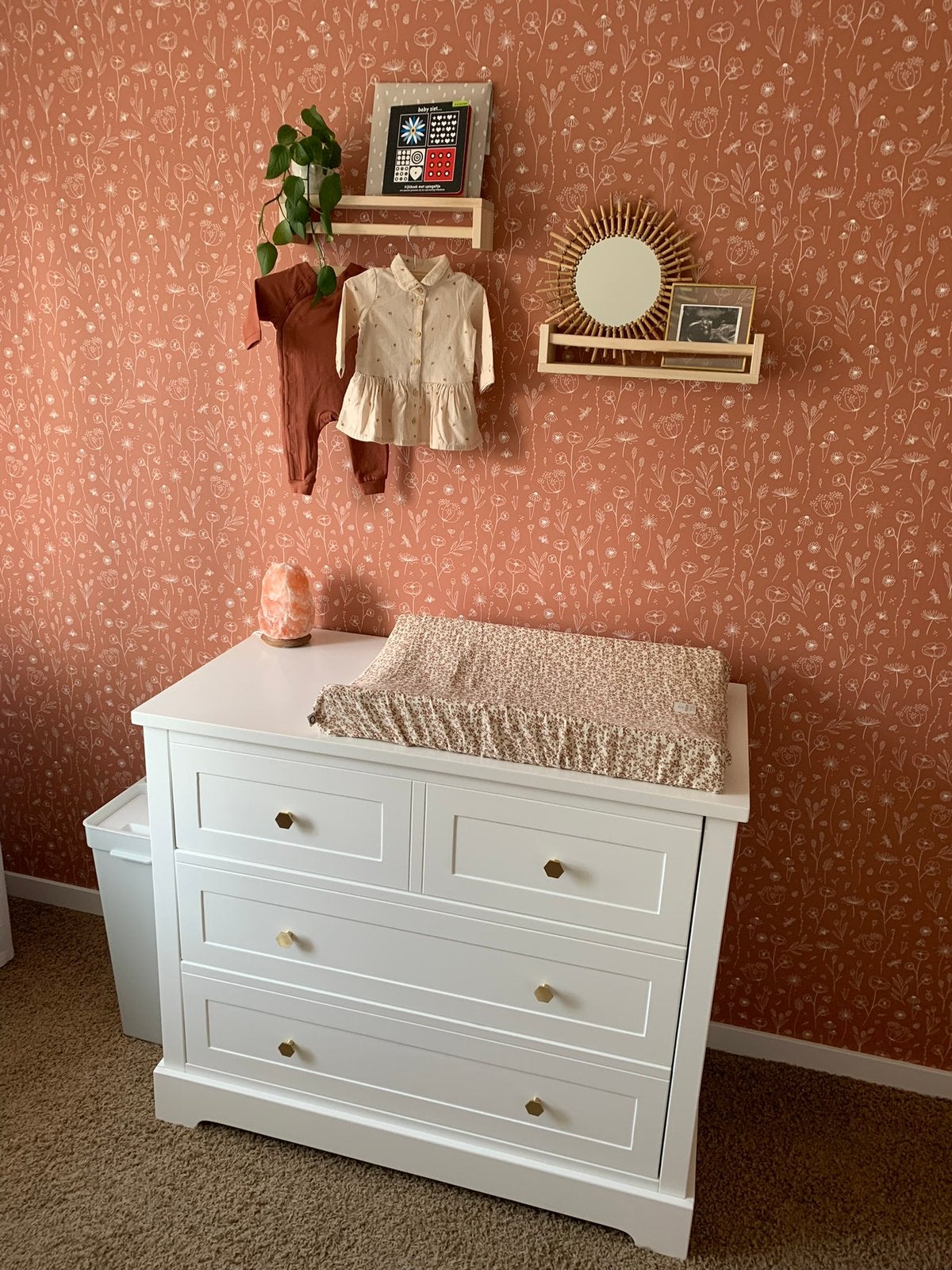 Lieve en stevige meubels babykamer - 4-delig, Kinderen en Baby's, Kinderkamer | Complete kinderkamers, Ophalen, Gebruikt, Jongetje of Meisje
