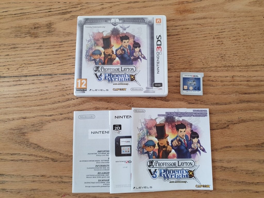 Professor Layton vs Phoenix Wright € 130,00, Spelcomputers en Games, Games | Nintendo 2DS en 3DS, Puzzel en Educatief, Verzenden