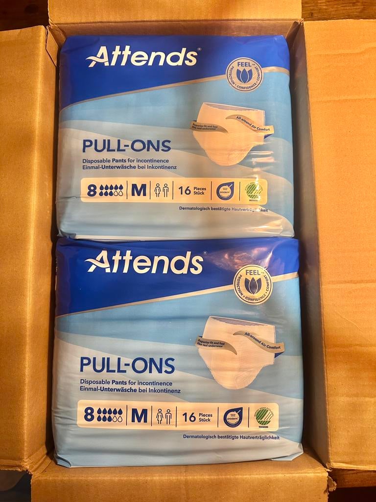 4x Attends Pull Ons 8 maat M vaste prijs samen 20.-, Verzenden, Nieuw