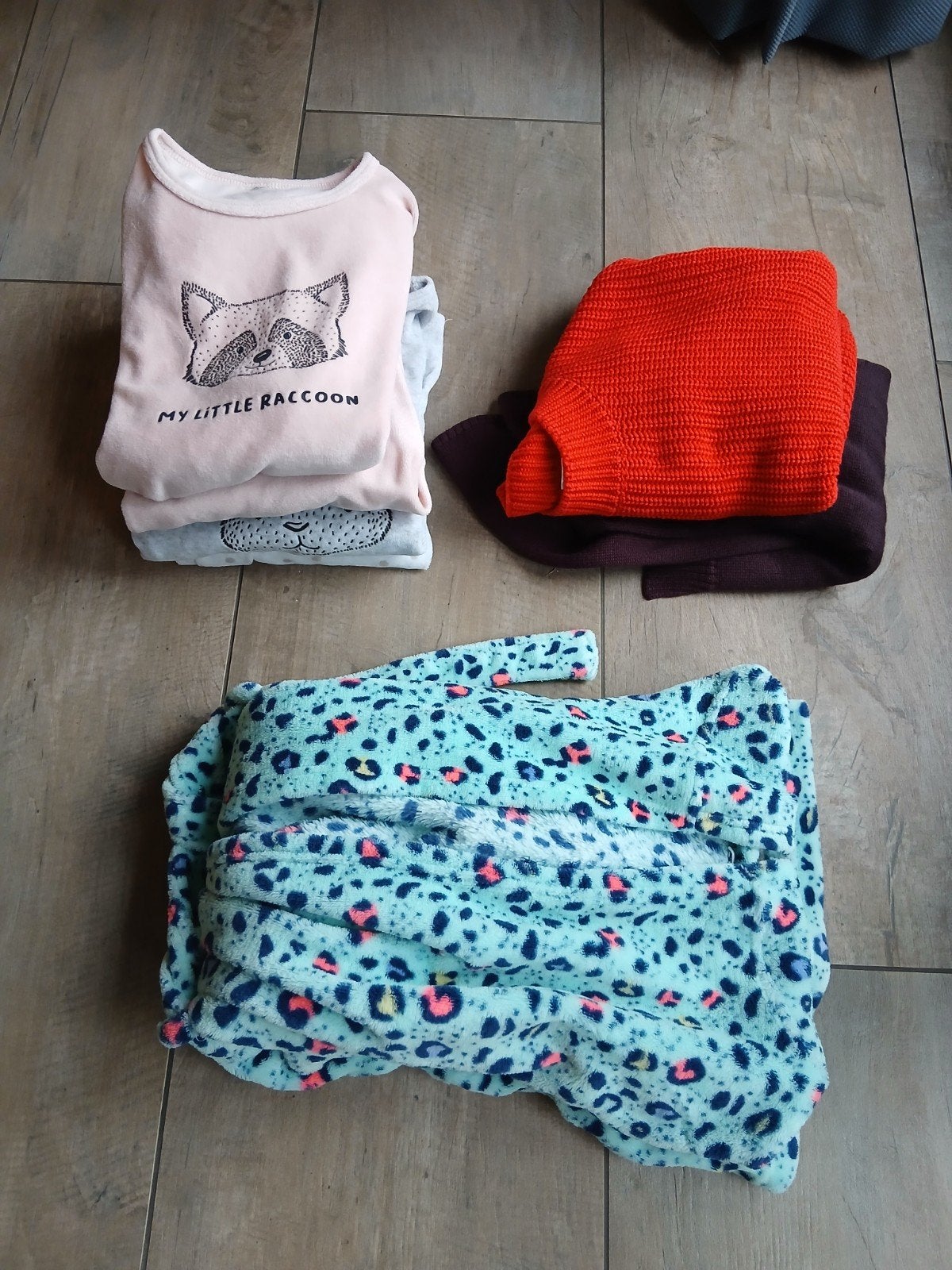 Pyjama's 152 en badjas hema en vertbaudet, Nacht- of Onderkleding, Gebruikt, Meisje, Vertbaudet