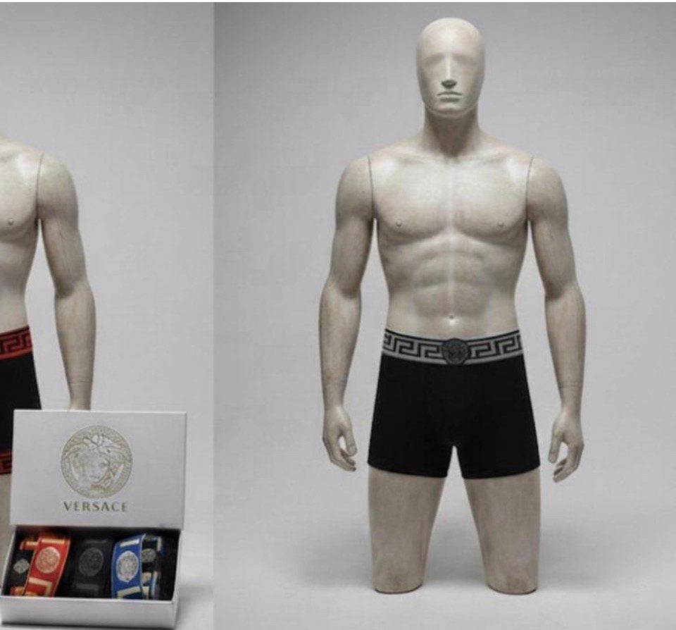Versace Boxer-set katoen- (3 stuks) — XL, Kleding | Heren, Ondergoed, Ophalen of Verzenden, Overige kleuren, Boxer