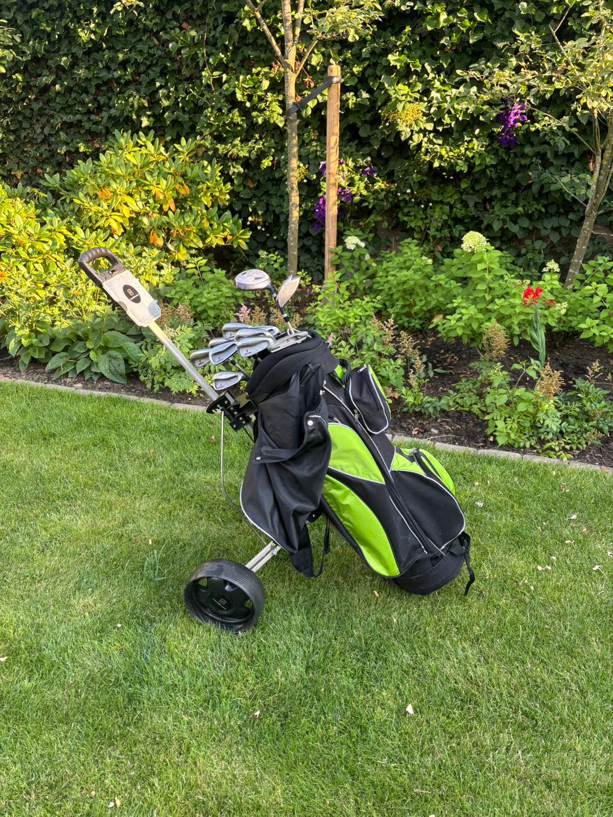 Complete Johsnon golf starterset, Ophalen of Verzenden, Zo goed als nieuw, Set