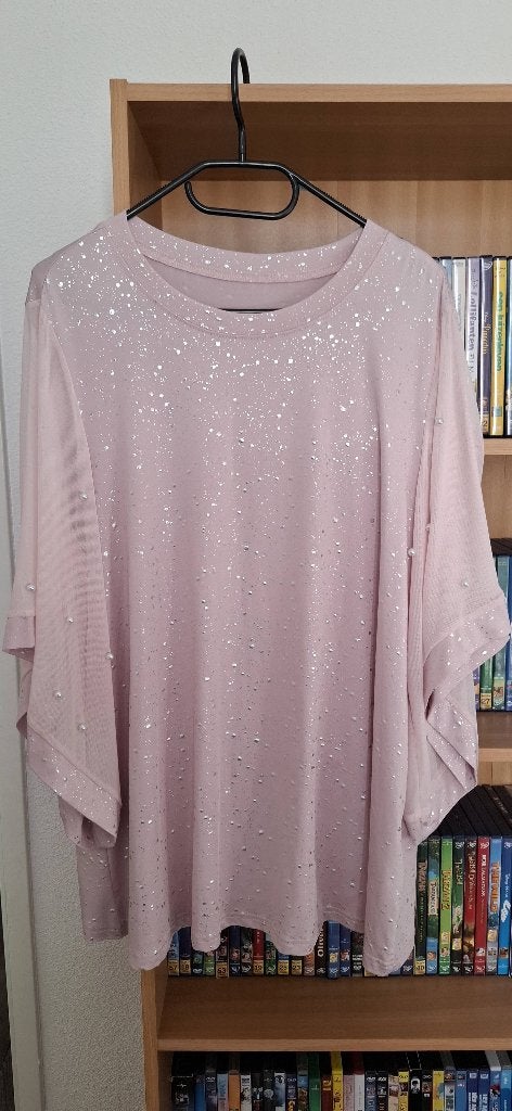Blouse xxl Roze, Ophalen of Verzenden, Zo goed als nieuw, Maat 46/48 (XL) of groter, Roze