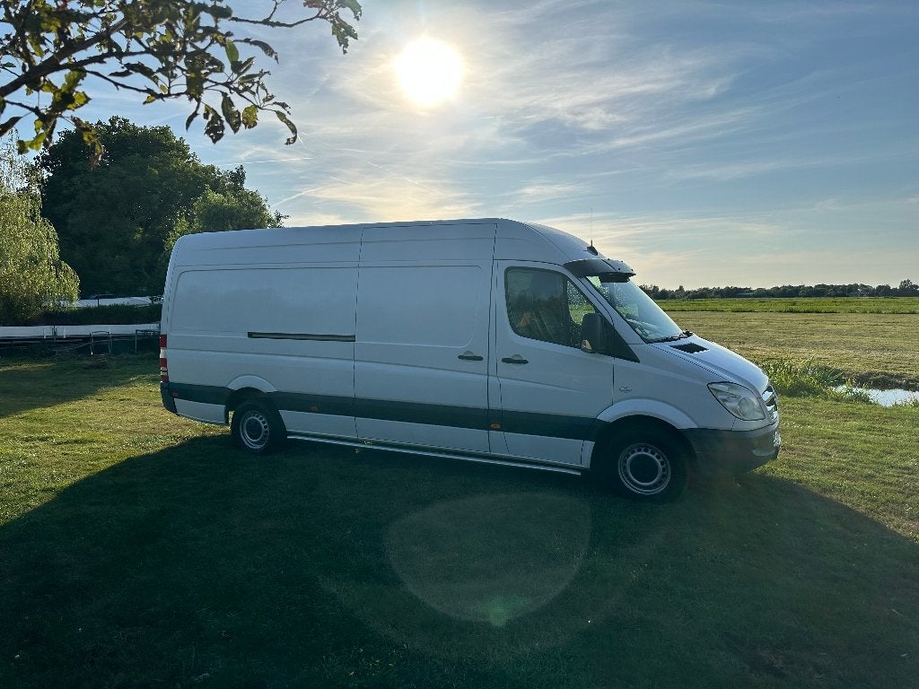 Mercedes-Benz Sprinter 313 L3H2   in zeer mooie staat!!, Automaat, Achterwielaandrijving, Zwart, 4 cilinders