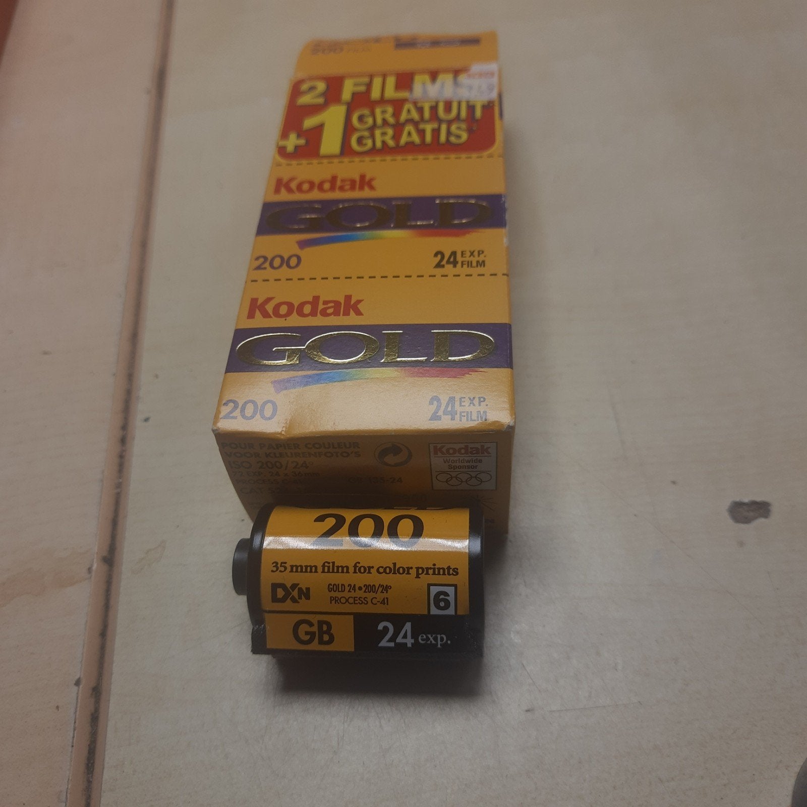 Kodak Gold 200 fotorolletje 35mm film (24 opnames), Audio, Tv en Foto, Fotocamera's Analoog, Ophalen of Verzenden, Nieuw, Kodak
