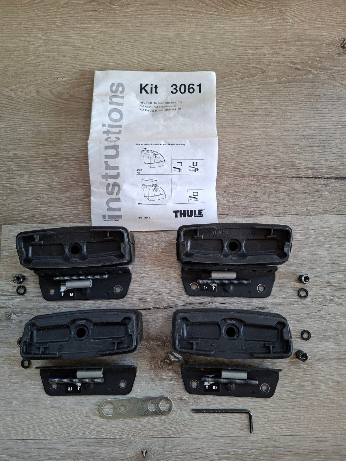 Thule Kit 3061 voor dakdragers - Hyundai/Kia, Ophalen of Verzenden